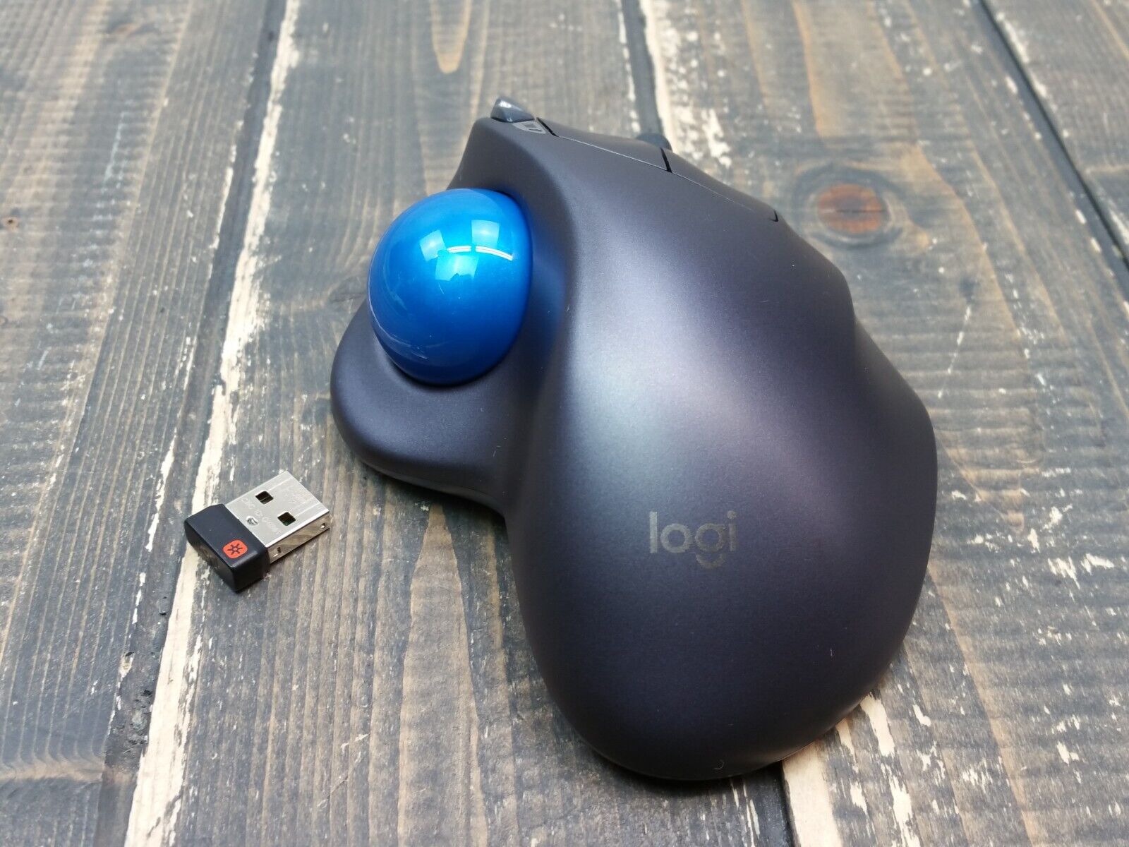 Logitech M570 Wireless Trackball Mouse with USB Dongle **TESTED &amp; WORKING** |