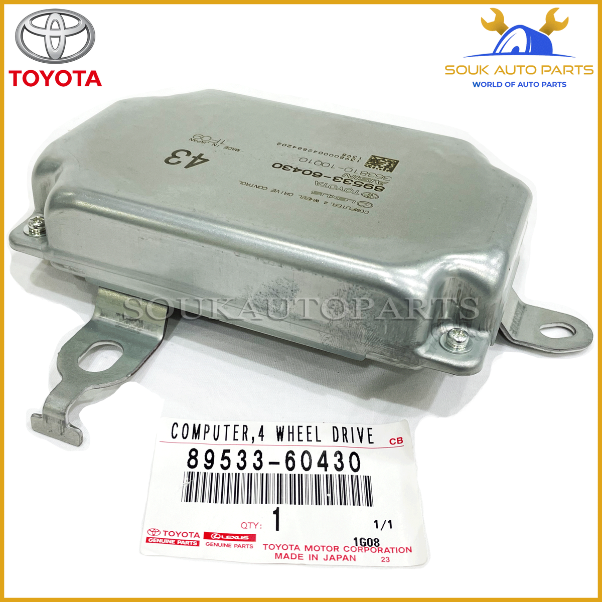 89533-60430 Genuine Toyota COMPUTER 4 WHEEL 8953360430 OEM 89533-60430 Genuine Toyota COMPUTER 4 WHEEL 8953360430 OEM