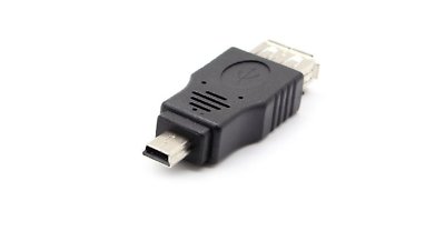 Adapter USB A Buchse auf Mini Stecker             #q559