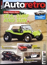 AUTO RETRO n°466 09/2021 LANCIA FLAMINIA TOURING R12 TL-304 BUGGY MEYER MANX