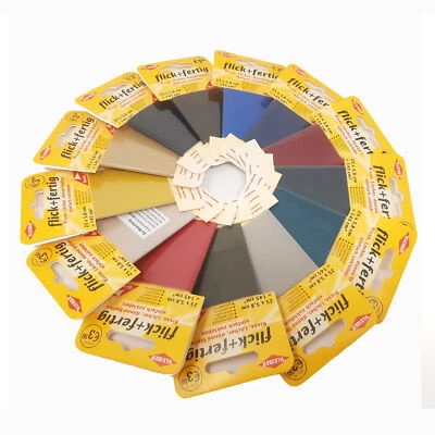 flick+fertig Reparatur Flicken selbstklebend Nylon Camping Freizeit div. Farben