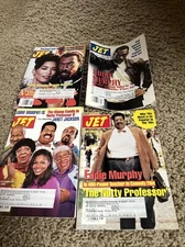 Jet Magazine Eddie Murphy 4 Piece Lot Nutty Professor Vampire In Brooklyn