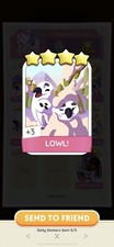 Monopoly Go Sticker LOWL READ DESCRIPTION BEFORE BUYING