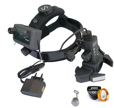 Bawa Indirect Ophthalmoscope Cordless & Rechargeable + 40D & 20D Lens