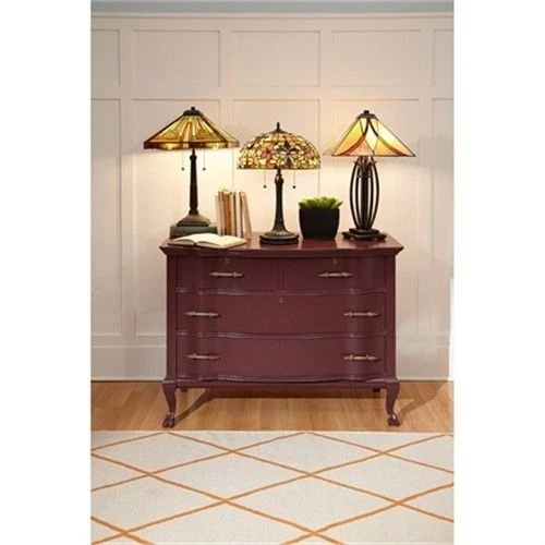 Quoizel TF1180TVA - Asheville 2 Light Tiffany Table Lamp, Bronze Finish - 2 Pack - Picture 7 of 7