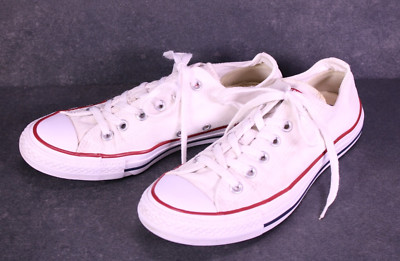Converse Sneaker Chucks All Star Classic OX Unisex Gr. 39,5 weiß Canvas BC1052