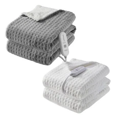 Electric Heated Throw Blanket 50" x 60" 84"× 90" w/ Controller & Auto Shut Off