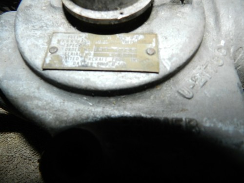 Bomba tambaleante de avión Segunda Guerra Mundial rara / colador de combustible D-3 United Aircraft Prod Aviation - Imagen 5 de 12