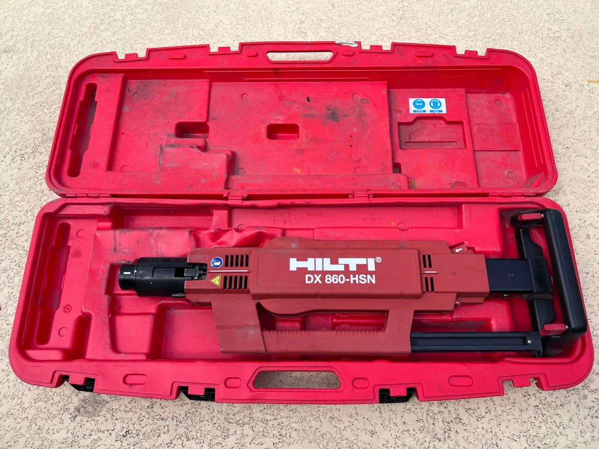 Hilti DX 860 HSN Stand Up Metal Roofing Gun Nailer Powder