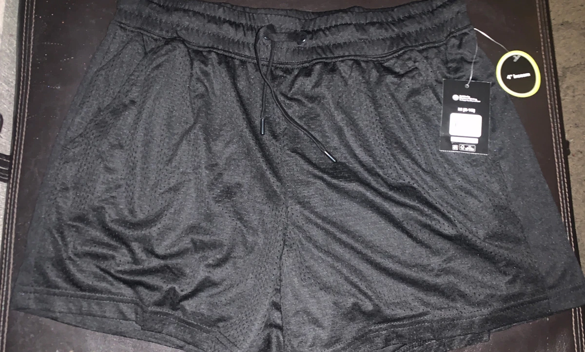 Athletic Works Mesh Shorts, Women's Size Med Black