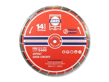 14" DHS Pro Series Premium Diamond Blade - Asphalt and Green Concrete