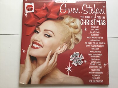 Gwen Stefani　クリスマス　レコード　LP white color Gwen Stefani - You Make It Feel Like Christmas Vinyl 2LP