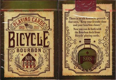 Bourbon Bicycle Playing Cards Poker Size Deck USPCC Custom Limited Edition New