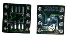 SOIC-8 to DIP-8 SO8 DIP8 PCB Adapter Lead Free RoHS 3pcs