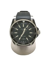 Gucci 45mm Silver Stainless Steel Case with Black Rubber Band Men's  Wristwatch (YA136204) for sale online | eBay