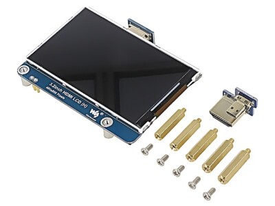 20755 Display: LCD grafisch 480x800 80x47,3 mm 3,2'' 5VDC Farbe: RGB WAVESHARE