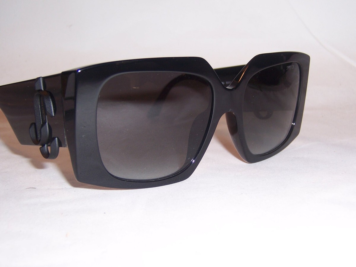 NEW JIMMY CHOO SUNGLASSES JC 5006U 50008G BLACK/GRAY 55MM