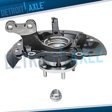 AWD Front Right Steering Knuckle & Wheel Hub Bearing for 2011-2017 Toyota Sienna