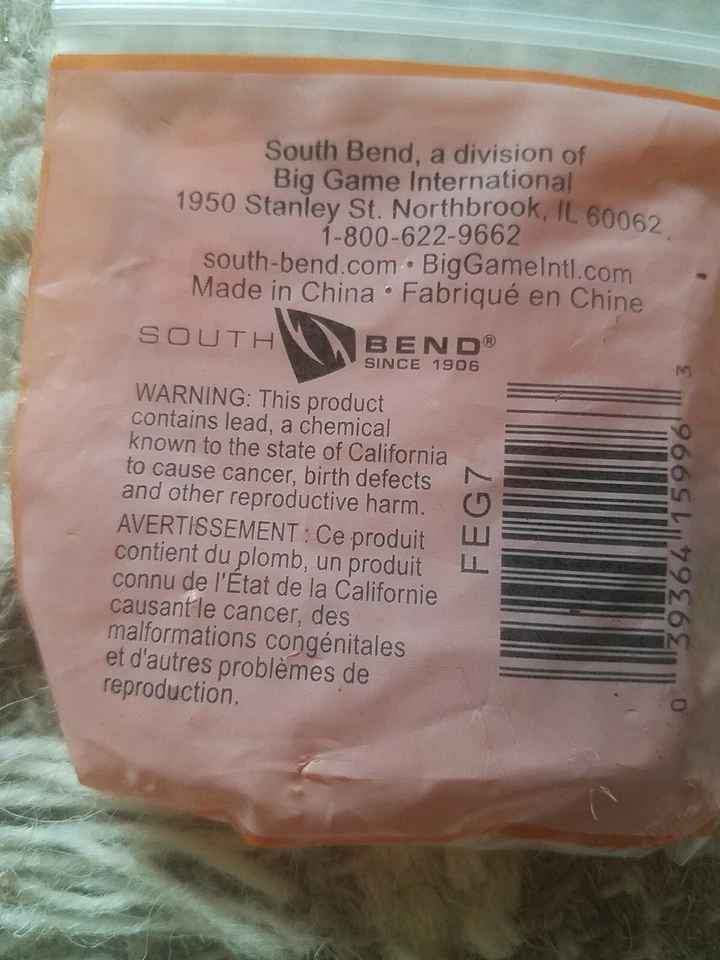 Southbend Egg Sinkers 尺寸 3/4 4 包 — 第 4/4 张图片