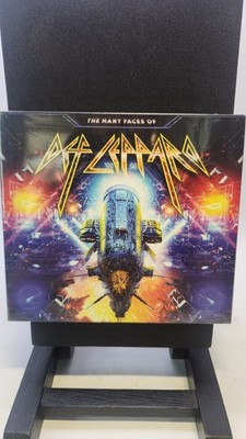 DEF LEPPARD The Many Faces Of Deluxe Factory Sealed Tri-Fold Open Digipak 3 CD