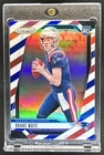 2024 Panini Prizm Drake Maye RC Red White and Blue Rookie #329 Patriots