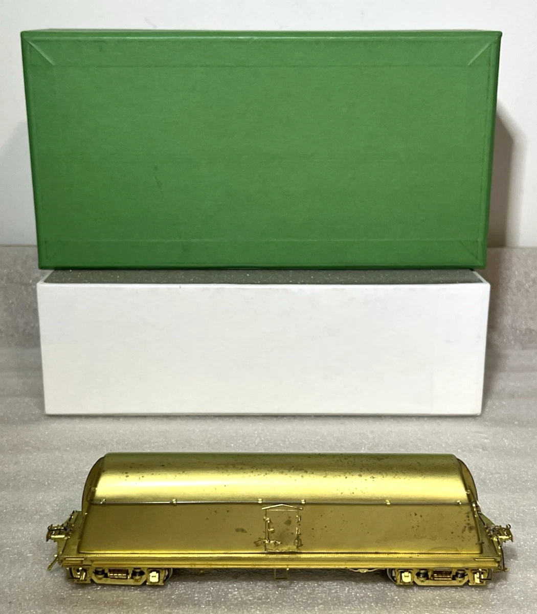 OVERLAND MODELS 1369 BRASS HO BORDEN Milk Car (with out) as NEW Boxed NICE