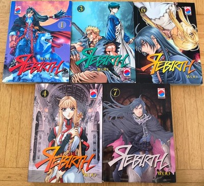 5 Bände Rebirth Woo Planet Manhwa 1 3 4 6 7 Manga Comic ungelesen Panini Comics