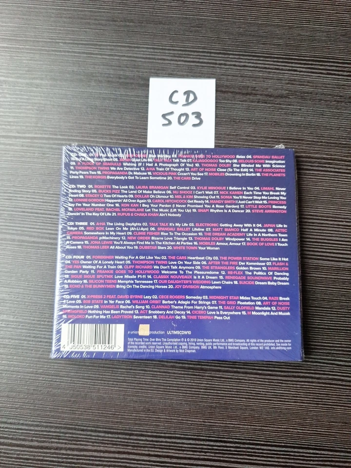 Pop Muzik: Ultimate Synth-Pop Anthems by Various Artists (CD, 2019) 5 CD Set - Bild 2 von 2