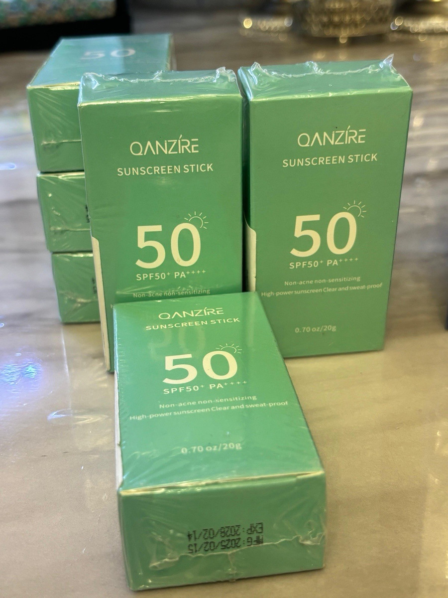 QANZIRE Sunscreen Stick SPF50+ PA++++ Waterproof Sun Protection