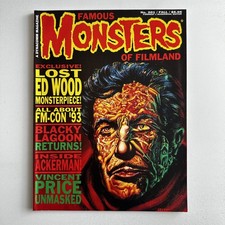 FAMOUS MONSTERS OF FILMLAND #201 Forrest J. Ackerman VINCENT PRICE Ed Wood RARE