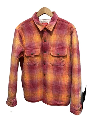 Veste Supreme Autre M coton rouge à carreaux occasion