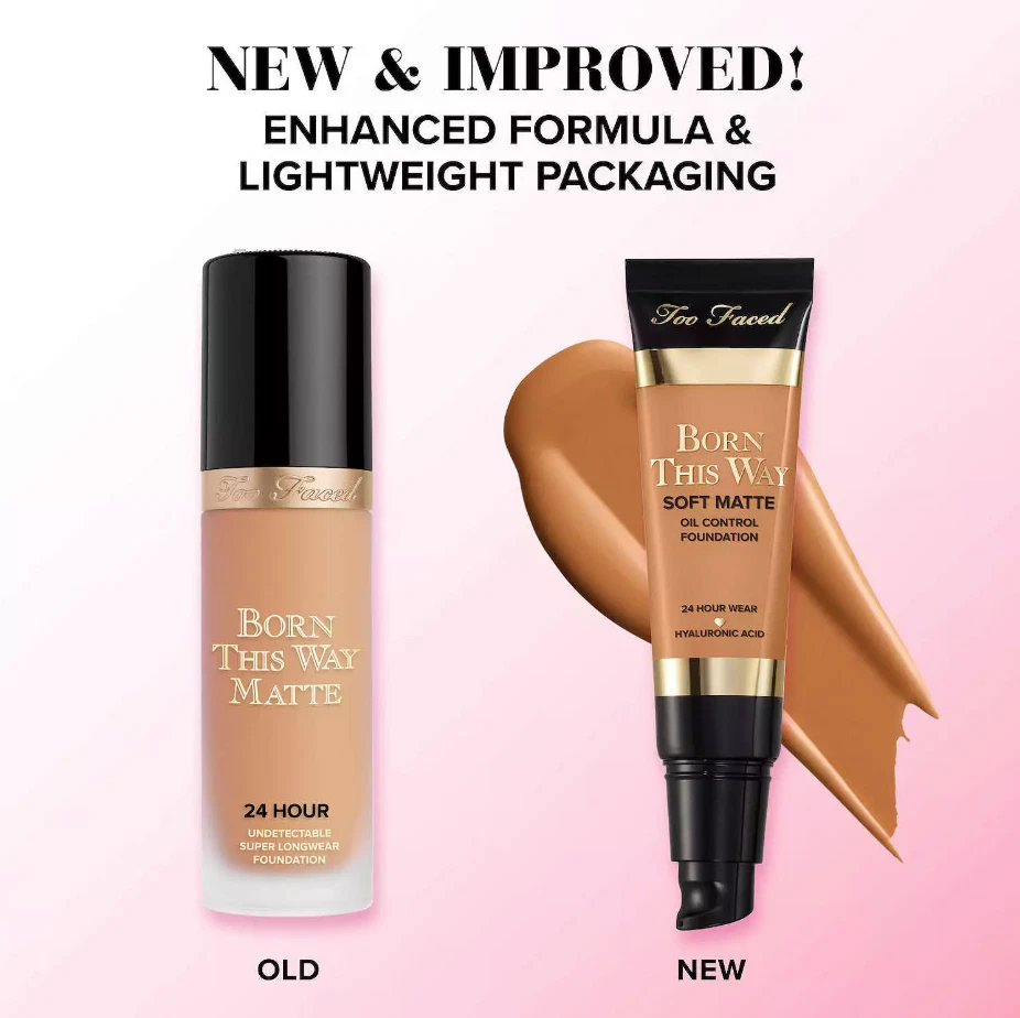 Too Faced Born This Way Soft Matte Foundation 1fl oz New Sealed Select Shade - Image 4 of 4