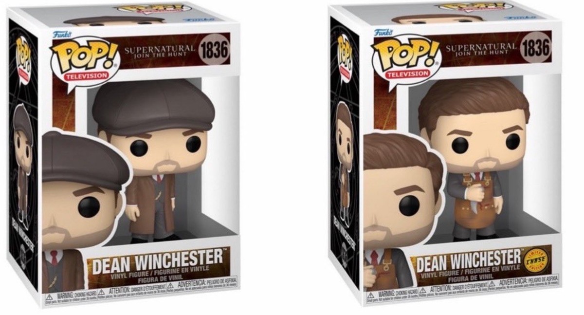 Supernatural Dean Winchester Funko Pop! Chase & Common Set #1836