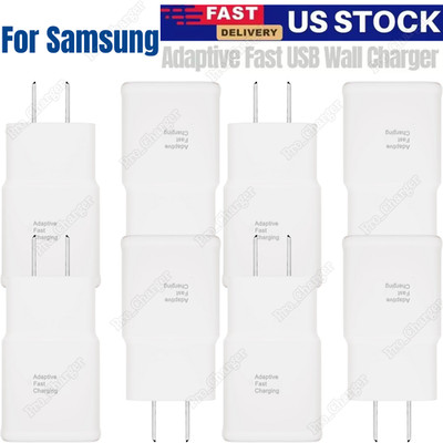 For Samsung S25 S24 23 22 21 20 10 Fast Charger USB Power Adapter Block Plug Lot