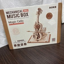 ROKR 3D Puzzle Magic Cello Mechanical Music Box Automatic