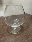 Large Steuben Hand Blown Crystal Clear Glass Brandy Snifter 6.5"