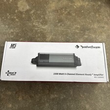 Rockford Fosgate M5-1500X5 M5 Element Ready 5 Channel Marine Amplifier Brand New