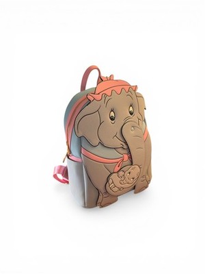 Loungefly Disney Dumbo / Mrs Jumbo Swivel Trunk Mini Backpack NEW WITH TAGS