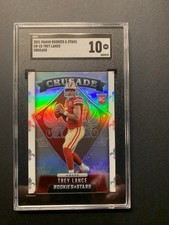 2021 Panini Rookies & Stars - Crusade Trey Lance #CR-22 Silver Prizm (RC) SGC 10