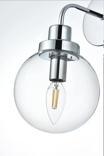 Living District Hanson 6" Wall Sconce In Chrome - Picture 6 of 8