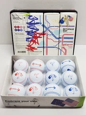 1 DOZEN Limited Edition RYDER CUP VICE Pro Plus Tracer BETHPAGE Golf Balls