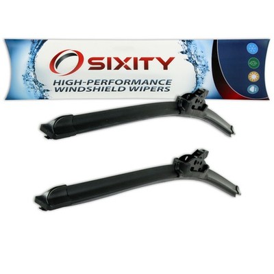 Front Bracketless Windshield Wiper Blades for Plymouth Colt OEM Upgrade Kit qv
