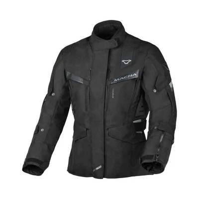 Veste Moto Macna Zastra Femme Noir IMPERMEABLE 4 SAISONS - Photo 1/3