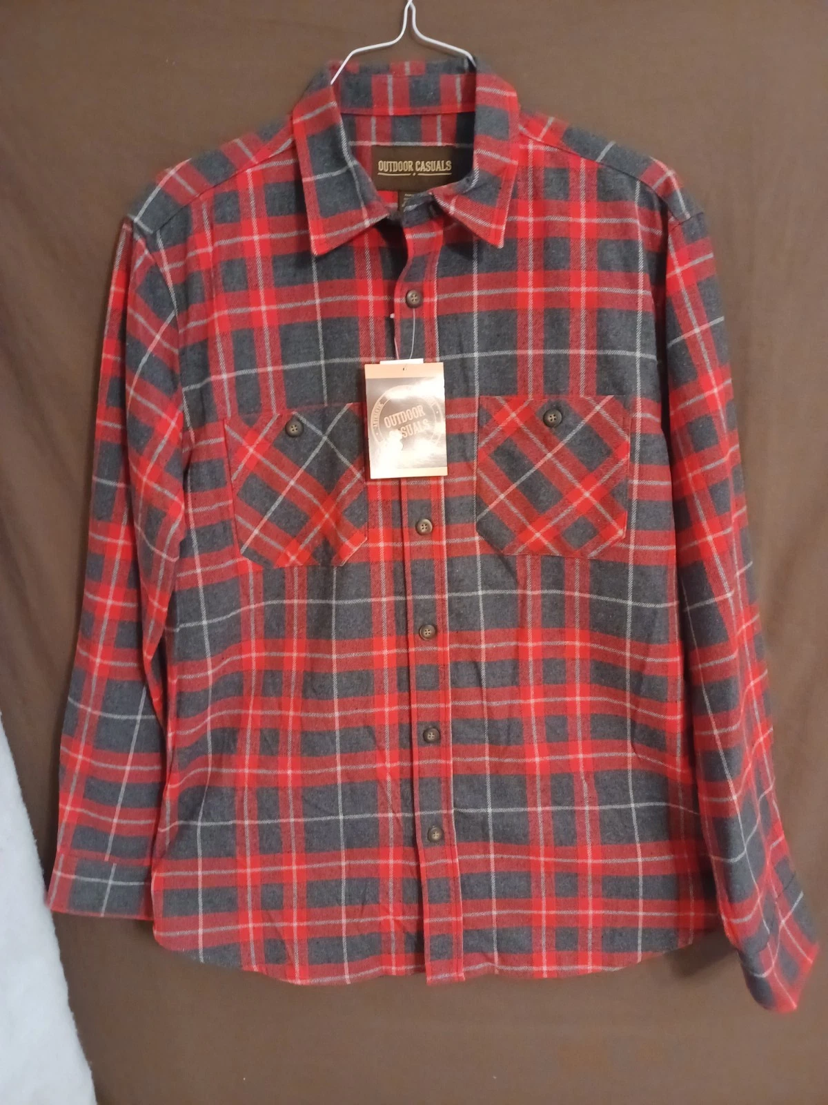 OUTDOOR CASUAL FLANNEL SHIRT SIZE LARGE BRAND NEW WITH TAGS
Opens in a new window or tab