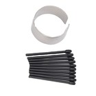 10Pcs Black Pen Nib Refill Kit For Pro PTH 460 PTH 660 PTH 860 DTK 1661 DTH 132