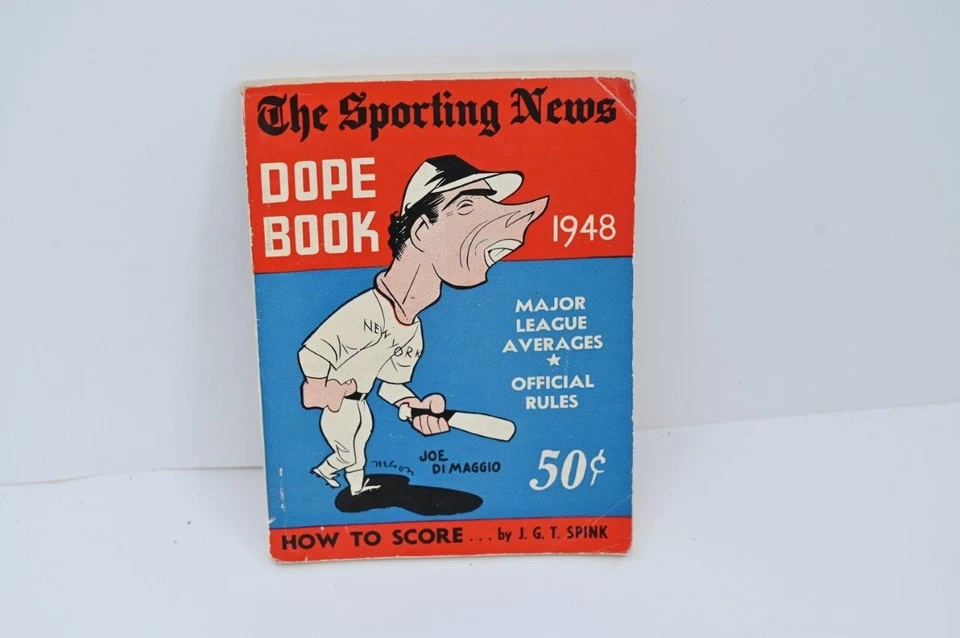 The Sporting News DOPE BOOK. 1948 & 1949 & 1950 - Image 2 of 4
