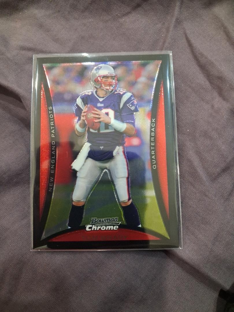 Topps 2008 Bowman Chrome Tom Brady #BC112 Patriots