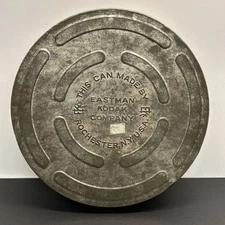 Eastman Kodak Vintage Metal Film Can Canister Movie Reel USA Empty 📽️