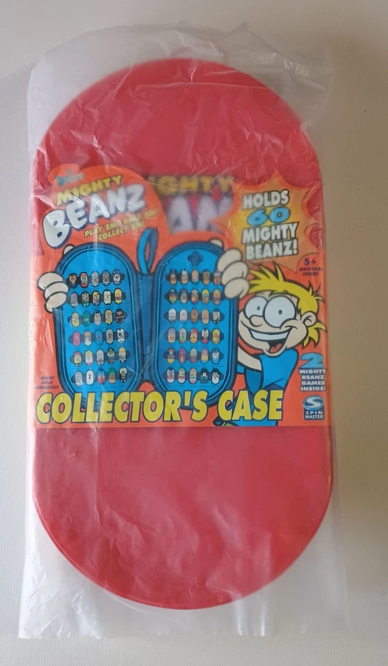 RARE VINTAGE BRAND NEW 2003 MIGHTY BEANZ SERIES 1 OFFICIAL RED COLLECTOR’S CASE - Image 3 of 4