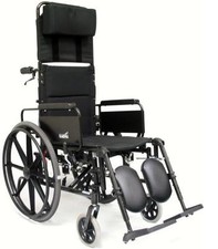 22" SUPER LIGHTWEIGHT RECLINER WHEELCHAIR